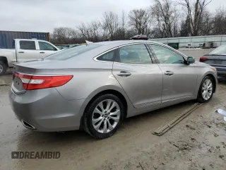 2013 Hyundai Azera with VIN KMHFG4JG6DA222207, listed as a Copart auction lot 46831495 with 68,234 mi miles and Salvage Title. Bid and sale history available at DreamBid. Image 3.
