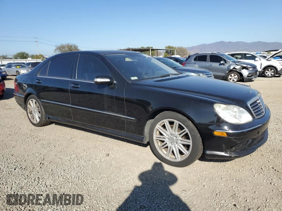 2006 Mercedes-Benz S-Class 4.3L with VIN WDBNG70J16A477878, listed as a Copart auction lot 46888455 with 204,950 mi miles and Clean Title. Bid and sale history available at carsss.com. Image 4.