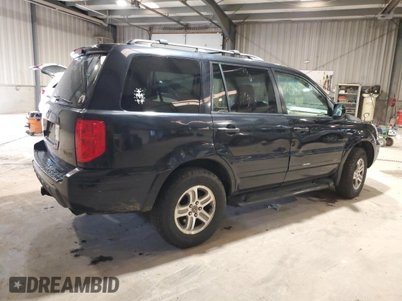 2004 Honda Pilot EX with VIN 2HKYF185X4H557076, listed as a Copart auction lot 54473465 with 157,821 mi miles and Salvage Title. Bid and sale history available at DreamBid. Image 3.