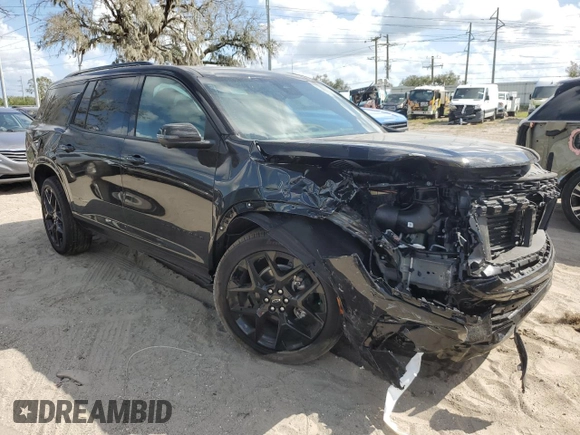 2024 Chevrolet Traverse FWD RS with VIN 1GNERLKS0RJ227571, listed as a Copart auction lot 80371184 with 1,645 mi miles and Salvage Title. Bid and sale history available at carsss.com. Image 4.