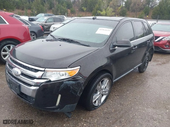 2013 Ford Edge Limited with VIN 2FMDK3KC2DBC74157, listed as a IAAI auction lot 41964135 with 156,037 mi miles. Bid and sale history available at carsss.com. Image 2.