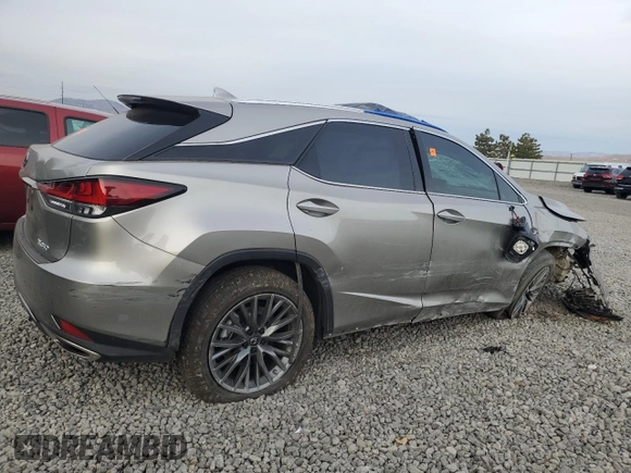2020 Lexus RX with VIN 2T2YZMDA7LC252997, listed as a Copart auction lot 81167044 with 0 mi miles and Salvage Title. Bid and sale history available at carsss.com. Image 3.
