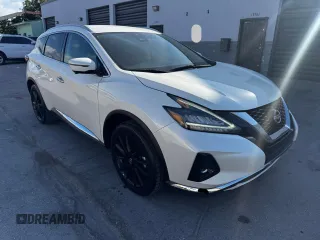 2023 Nissan Murano SL with VIN 5N1AZ2CJ8PC129022, listed as a Copart auction lot 55704645 with 48,150 mi miles and Non Repairable. Bid and sale history available at carsss.com. Image 1.