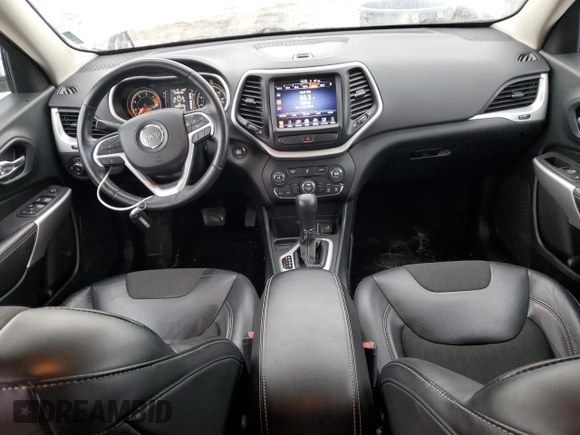 2018 Jeep Cherokee Latitude Plus with VIN 1C4PJLLB2JD622877, listed as a Copart auction lot 46773725 with 83,857 mi miles and Salvage Title. Bid and sale history available at carsss.com. Image 8.