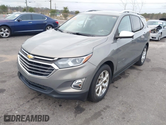 2018 Chevrolet Equinox Premier with VIN 3GNAXMEV7JS547991, listed as a IAAI auction lot 41208640 with 98,879 mi miles. Bid and sale history available at carsss.com. Image 17.