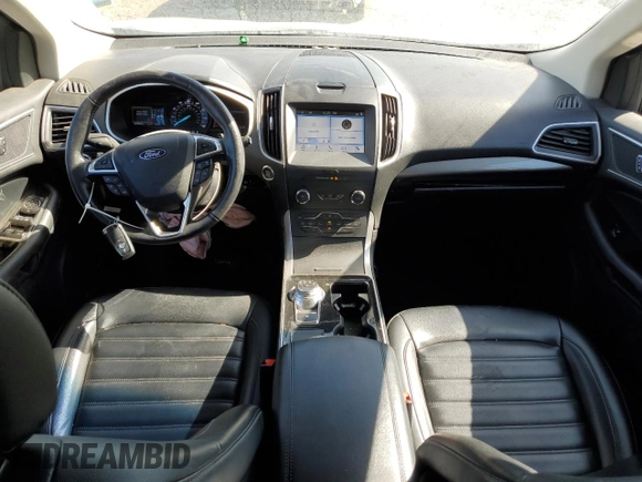 2019 Ford Edge SEL with VIN 2FMPK4J90KBC24380, listed as a Copart auction lot 46862135 with 67,905 mi miles and Salvage title. Bid and sale history available at DreamBid. Image 8.