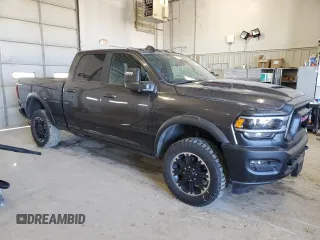 2024 Ram 2500 Rebel with VIN 3C6UR5EJ6RG160289, listed as a Copart auction lot 47935715 with 16,724 mi miles and Salvage Title. Bid and sale history available at carsss.com. Image 4.