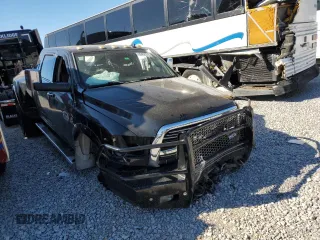 2017 Ram 3500 Longhorn with VIN 3C63RRNL6HG627505, listed as a Copart auction lot 76452074 with 171,930 mi miles and Salvage Title. Bid and sale history available at carsss.com. Image 4.