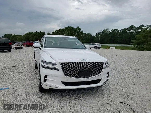 2021 Genesis GV80 with VIN KMUHBDSB2MU038652, listed as a Copart auction lot 61668755 with Not provided miles and Salvage title. Bid and sale history available at DreamBid. Image 15.