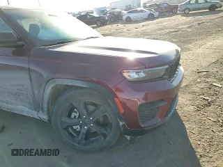 2024 Jeep Grand Cherokee Altitude X with VIN 1C4RJHAG3RC166409, listed as a Copart auction lot 87706675 with 6,441 mi miles and Salvage title. Bid and sale history available at DreamBid. Image 11.