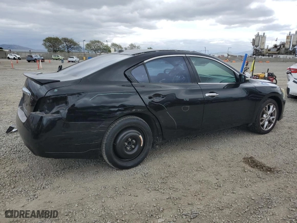 2012 Nissan Maxima 3.5 S with VIN 1N4AA5AP3CC823900, listed as a Copart auction lot 53639995 with 98,831 mi miles and Salvage Title. Bid and sale history available at carsss.com. Image 3.