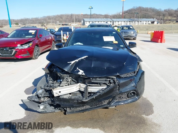 2018 Acura TLX w/A-SPEC Pkg with VIN 19UUB3F63JA004842, listed as a IAAI auction lot 41755857 with 134,777 mi miles. Bid and sale history available at carsss.com. Image 12.