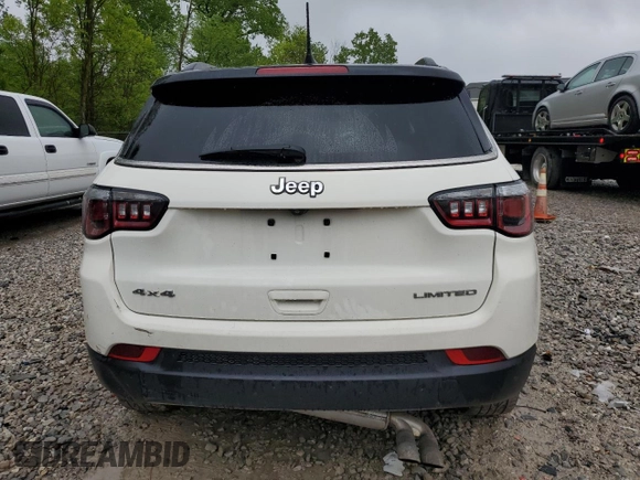 2020 Jeep Compass Limited с VIN 3C4NJDCB4LT146867, выставлен на аукционе Copart как лот 57985595 с пробегом 146 687 миль миль и Списание • Salvage title. История ставок и продаж доступна на DreamBid. Изображение 6.