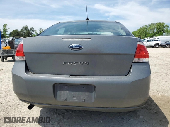 2010 Ford Focus SE with VIN 1FAHP3FN1AW162291, listed as a Copart auction lot 53915445 with 89,331 mi miles and Salvage Title. Bid and sale history available at carsss.com. Image 6.