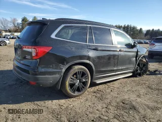 2021 Honda Pilot Special Edition with VIN 5FNYF6H20MB047823, listed as a Copart auction lot 47267825 with 57,103 mi miles and Salvage Title. Bid and sale history available at DreamBid. Image 3.