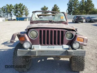 2002 Jeep Wrangler Sahara with VIN 1J4FA59S72P706380, listed as a Copart auction lot 56365355 with 282,467 mi miles and Clean title. Bid and sale history available at DreamBid. Image 5.