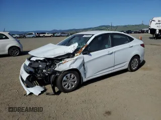 2016 Hyundai Accent SE with VIN KMHCT4AE6GU085432, listed as a Copart auction lot 52680535 with 31,515 mi miles and Salvage Title. Bid and sale history available at DreamBid. Image 1.