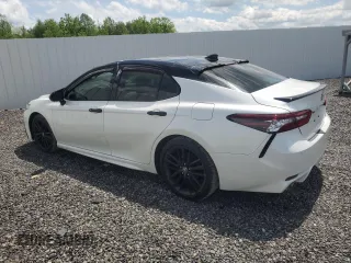 2021 Toyota Camry XSE with VIN 4T1KZ1AK5MU058006, listed as a Copart auction lot 54760745 with 81,578 mi miles and Clean title. Bid and sale history available at DreamBid. Image 2.