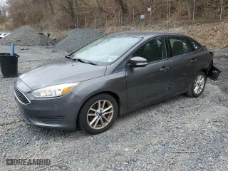 2016 Ford Focus SE with VIN 1FADP3F2XGL303275, listed as a Copart auction lot 53241255 with 106,338 mi miles and Salvage Title. Bid and sale history available at carsss.com. Image 1.