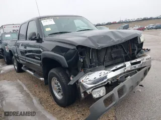 2003 Chevrolet Silverado 2500HD LS with VIN 1GCHK23U23F214612, listed as a IAAI auction lot 41307158 with 95,012 mi miles. Bid and sale history available at carsss.com. Image 1.
