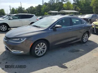 2015 Chrysler 200 C with VIN 1C3CCCCG2FN545762, listed as a Copart auction lot 53960825 with 119,873 mi miles and Clean Title. Bid and sale history available at DreamBid. Image 1.