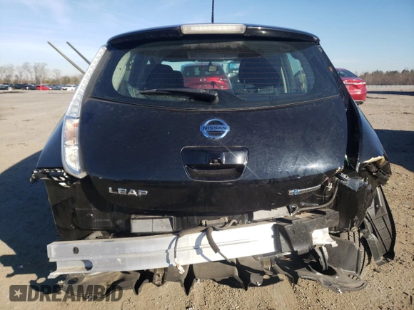2017 Nissan LEAF SL with VIN 1N4BZ0CP3HC303636, listed as a Copart auction lot 71607562 with 33,367 mi miles. Bid and sale history available at carsss.com. Image 6.