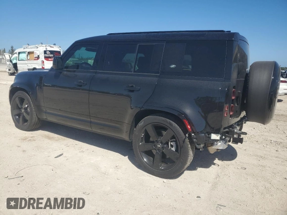 2024 Land Rover Defender X-Dynamic SE with VIN SALE27EU2R2351734, listed as a Copart auction lot 49209105 with 6,087 mi miles and Salvage title. Bid and sale history available at DreamBid. Image 2.