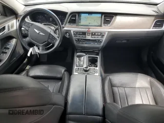 2018 Genesis G80 3.8L with VIN KMHGN4JE4JU268346, listed as a Copart auction lot 54949555 with 88,503 mi miles and Salvage title. Bid and sale history available at DreamBid. Image 8.