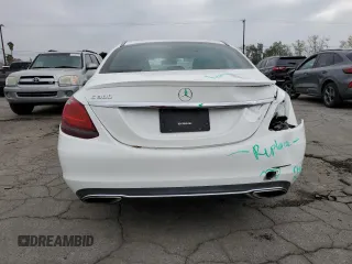 2019 Mercedes-Benz C 300 with VIN WDDWF8DBXKR458622, listed as a Copart auction lot 49896715 with 77,711 mi miles and Salvage Title. Bid and sale history available at DreamBid. Image 6.