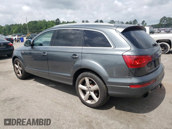 2014 Audi Q7 S line Prestige with VIN WA1DGAFE8ED007147, listed as a Copart auction lot 60311395 with 176,541 mi miles and Salvage title. Bid and sale history available at DreamBid. Image 2.