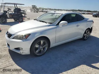 2011 Lexus IS 250C with VIN JTHFF2C20B2518102, listed as a Copart auction lot 83483484 with 91,023 mi miles and Salvage Title. Bid and sale history available at carsss.com. Image 1.