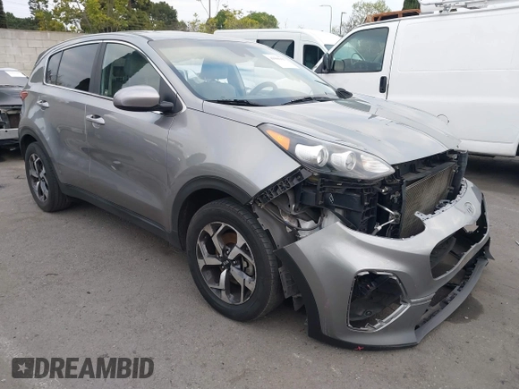 2020 Kia Sportage LX with VIN KNDPM3AC5L7759283, listed as a IAAI auction lot 41901056 with 71,123 mi miles and . Bid and sale history available at carsss.com. Image 1.