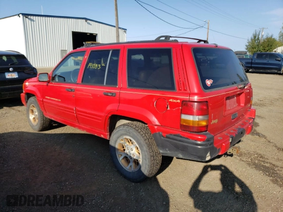 1996 Jeep Grand Cherokee Limited with VIN 1J4GZ78Y0TC230643, listed as a Copart auction lot 67796434 with 193,583 mi miles and Clean title. Bid and sale history available at DreamBid. Image 2.