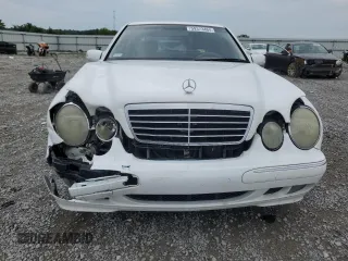 2001 Mercedes-Benz E-Class with VIN WDBJF70J51B332881, listed as a Copart auction lot 63487844 with 216,080 mi miles and Salvage Title. Bid and sale history available at carsss.com. Image 5.