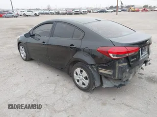 2017 Kia Forte LX with VIN 3KPFK4A78HE078892, listed as a IAAI auction lot 41435604 with 114,035 mi miles. Bid and sale history available at carsss.com. Image 3.