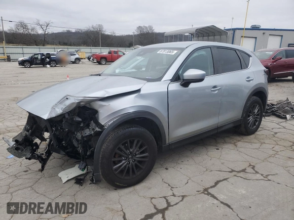2020 Mazda CX-5 Touring z VIN JM3KFBCM2L0768348, wystawiony jako Copart lot #87813065 z przebiegiem Nie podano mil oraz Szkoda całkowita • Salvage title. Historia ofert i sprzedaży dostępna na DreamBid. Obrazek 1.