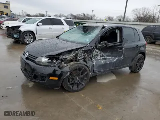 2011 Volkswagen Golf with VIN WVWDA7AJ0BW170583, listed as a Copart auction lot 45574495 with 164,008 mi miles and Salvage Title. Bid and sale history available at carsss.com. Image 1.