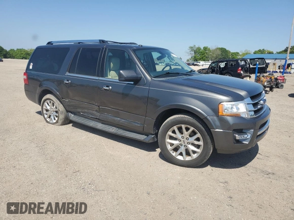 2017 Ford Expedition Max Limited с VIN 1FMJK1KT7HEA61805, выставлен на аукционе Copart как лот 52711135 с пробегом 121 896 миль миль и Списание • Salvage title. История ставок и продаж доступна на DreamBid. Изображение 4.