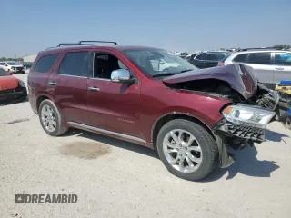 2018 Dodge Durango Citadel with VIN 1C4RDHEG1JC455861, listed as a Copart auction lot 76183274 with Not provided miles and Salvage title. Bid and sale history available at DreamBid. Image 4.