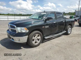 2017 Ram 1500 Big Horn with VIN 3C6RR7LT5HG525744, listed as a Copart auction lot 59974625 with 68,441 mi miles and Salvage title. Bid and sale history available at DreamBid. Image 1.