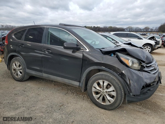 2014 Honda CR-V EX with VIN 2HKRM3H52EH542868, listed as a Copart auction lot 49800515 with 231,610 mi miles and Salvage Title. Bid and sale history available at carsss.com. Image 4.