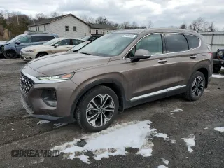 2019 Hyundai Santa Fe Limited z VIN 5NMS5CAA4KH106358, wystawiony jako Copart lot #88257465 z przebiegiem 141 658 mil mil oraz Szkoda całkowita • Salvage title. Historia ofert i sprzedaży dostępna na DreamBid. Obrazek 1.