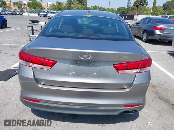 2018 Kia Optima S with VIN 5XXGT4L34JG263479, listed as a IAAI auction lot 42675426 with Not provided miles and . Bid and sale history available at DreamBid. Image 15.