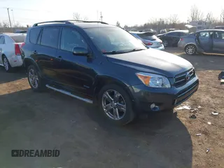 2008 Toyota RAV4 Sport with VIN JTMBK32V486030382, listed as a IAAI auction lot 41779666 with 181,463 mi miles. Bid and sale history available at carsss.com. Image 1.