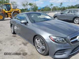 2018 Mercedes-Benz E 400 with VIN WDD1J6FB9JF015064, listed as a IAAI auction lot 42165914 with 95,290 mi miles and . Bid and sale history available at DreamBid. Image 6.
