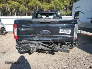2019 Ford Super Duty F-250 SRW XL with VIN 1FT7W2BT2KEF67641, listed as a Copart auction lot 45138705 with 46,228 mi miles and Salvage Title. Bid and sale history available at carsss.com. Image 6.