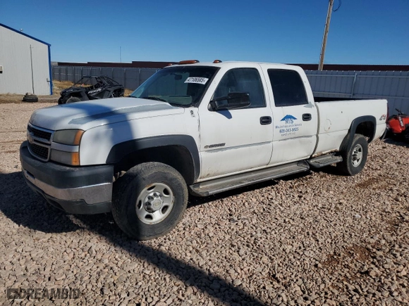 2007 Chevrolet Silverado 2500HD Classic LT3 with VIN 1GCHK23U47F157478, listed as a Copart auction lot 47106585 with 234,494 mi miles and Clean Title. Bid and sale history available at carsss.com. Image 1.
