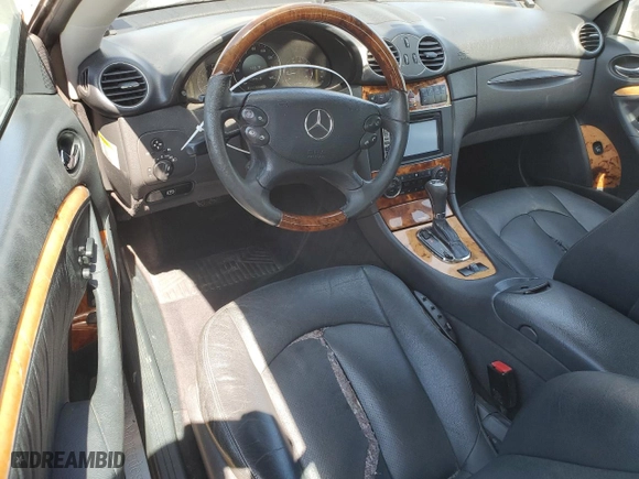 2005 Mercedes-Benz CLK-Class 5.0L with VIN WDBTK75G75T053904, listed as a Copart auction lot 50086475 with 167,429 mi miles and Clean Title. Bid and sale history available at carsss.com. Image 8.