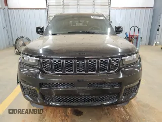 2023 Jeep Grand Cherokee Summit Reserve with VIN 1C4RJKEG3P8862582, listed as a Copart auction lot 54504345 with 9,763 mi miles and Salvage title. Bid and sale history available at DreamBid. Image 5.