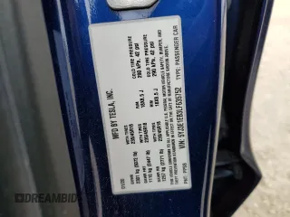 2020 Tesla Model 3 Long Range with VIN 5YJ3E1EB3LF635752, listed as a Copart auction lot 54173955 with Not Provided miles and Salvage Title. Bid and sale history available at carsss.com. Image 13.